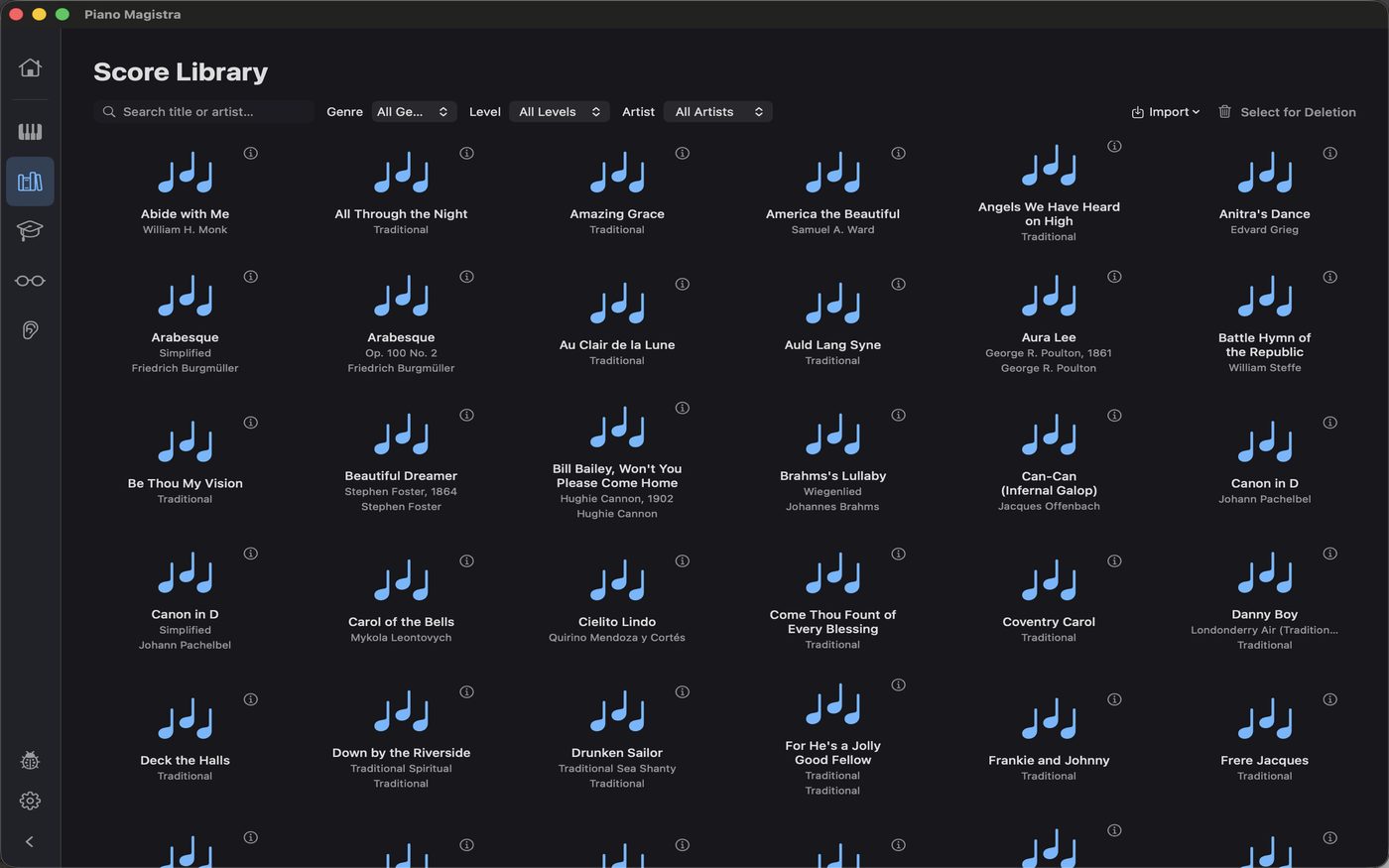The score library